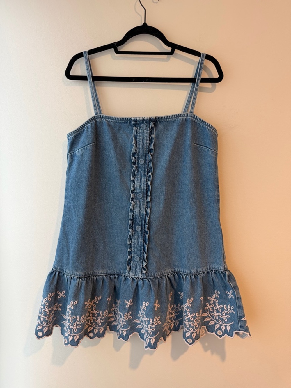 Anthropologie x Damson Madder Lana Drop-Waist Mini Dress NWT - Picture 5 of 7